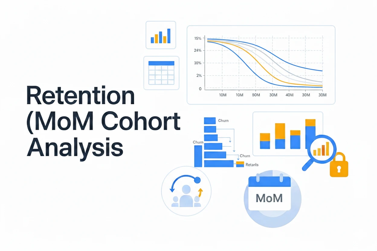 Retention (MoM Cohort Analysis)